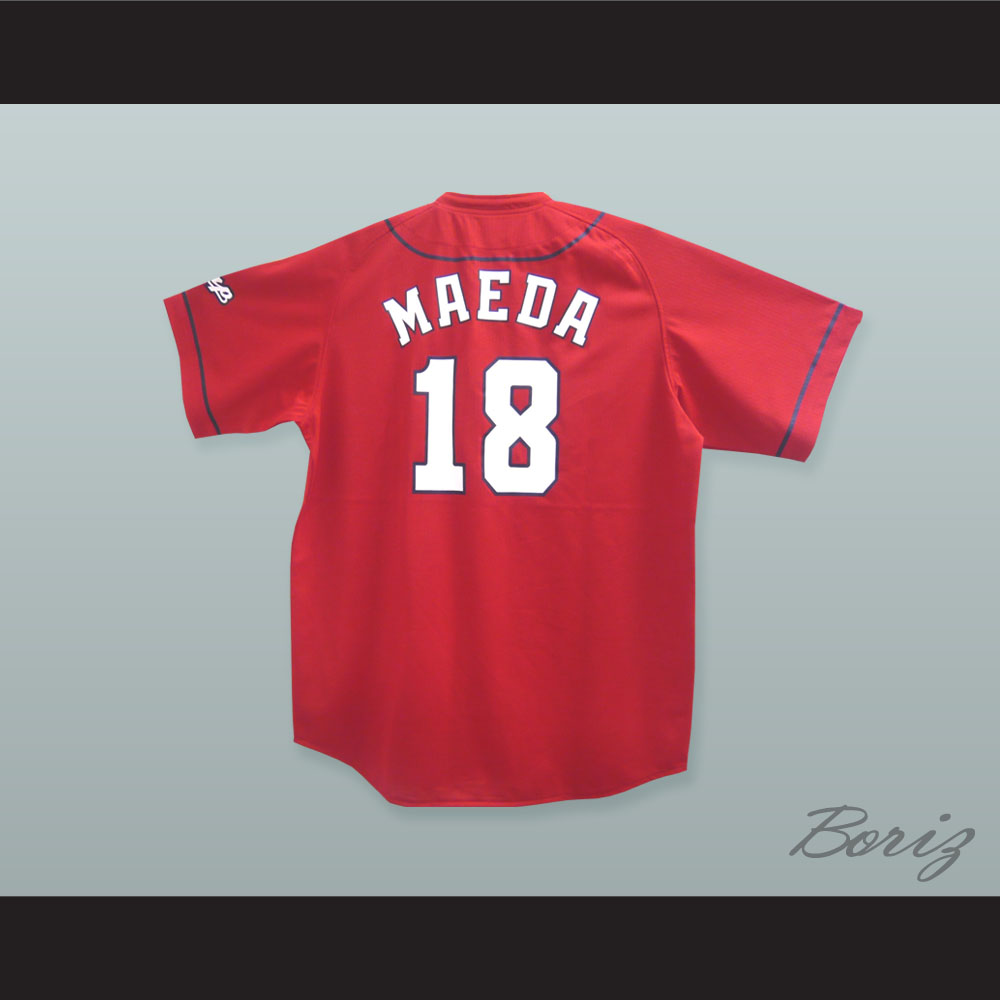 Kenta Maeda 18 Hiroshima Carp Away Baseball Jersey — BORIZ
