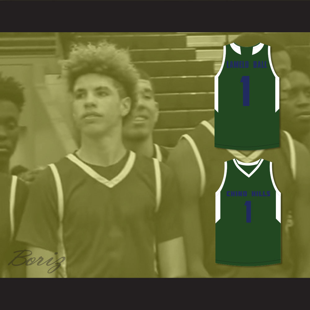 LaMelo Ball 1 Chino Hills High School Huskies Gray Basketball Jersey — BORIZ