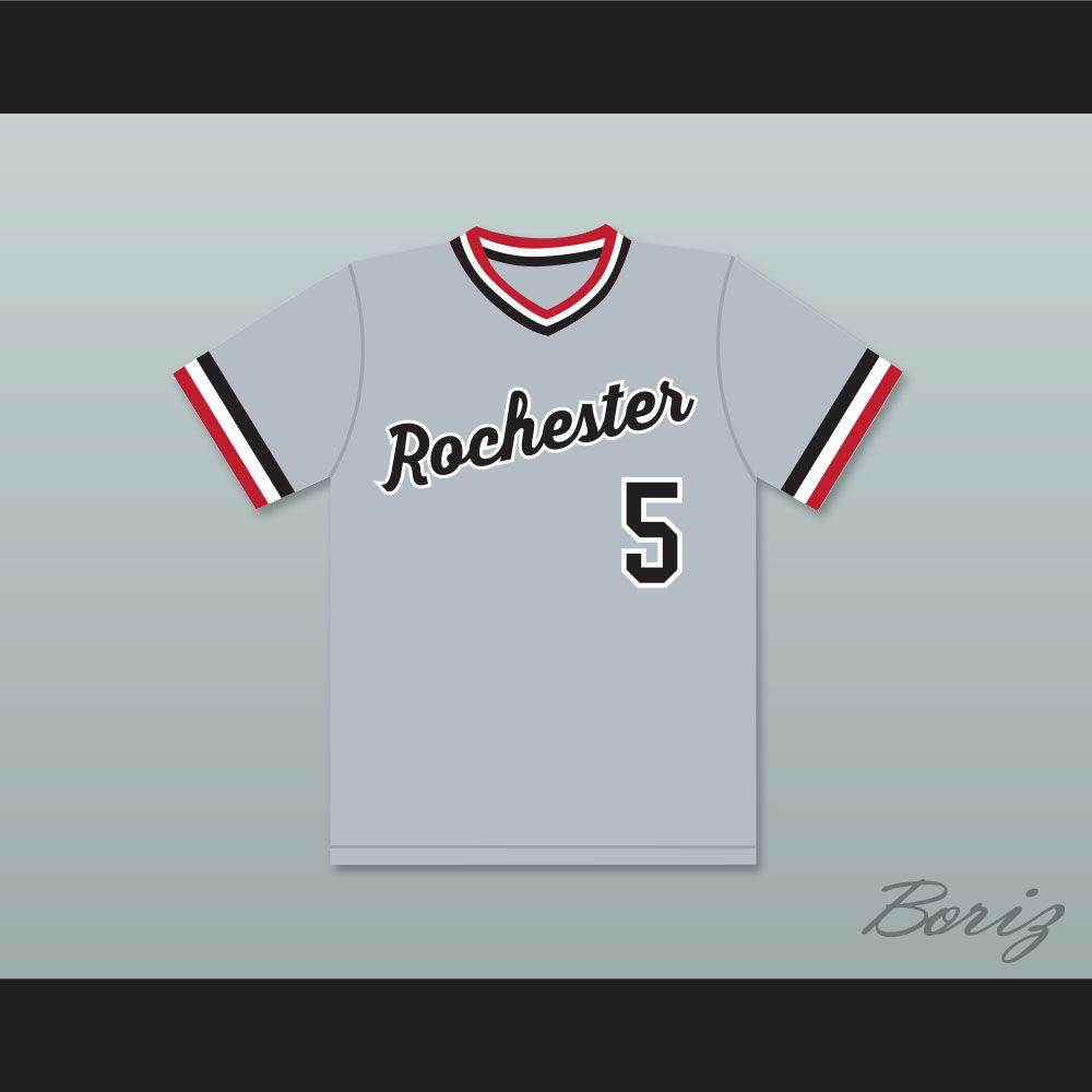 Cal Ripken Jr. 5 Rochester Red Wings Gray Baseball Jersey — BORIZ