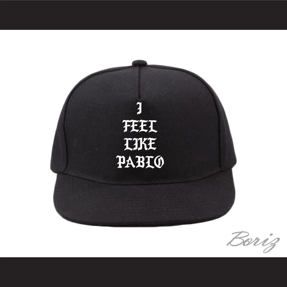 Pablo Escobar I Feel Like Pablo Black Baseball Hat — BORIZ