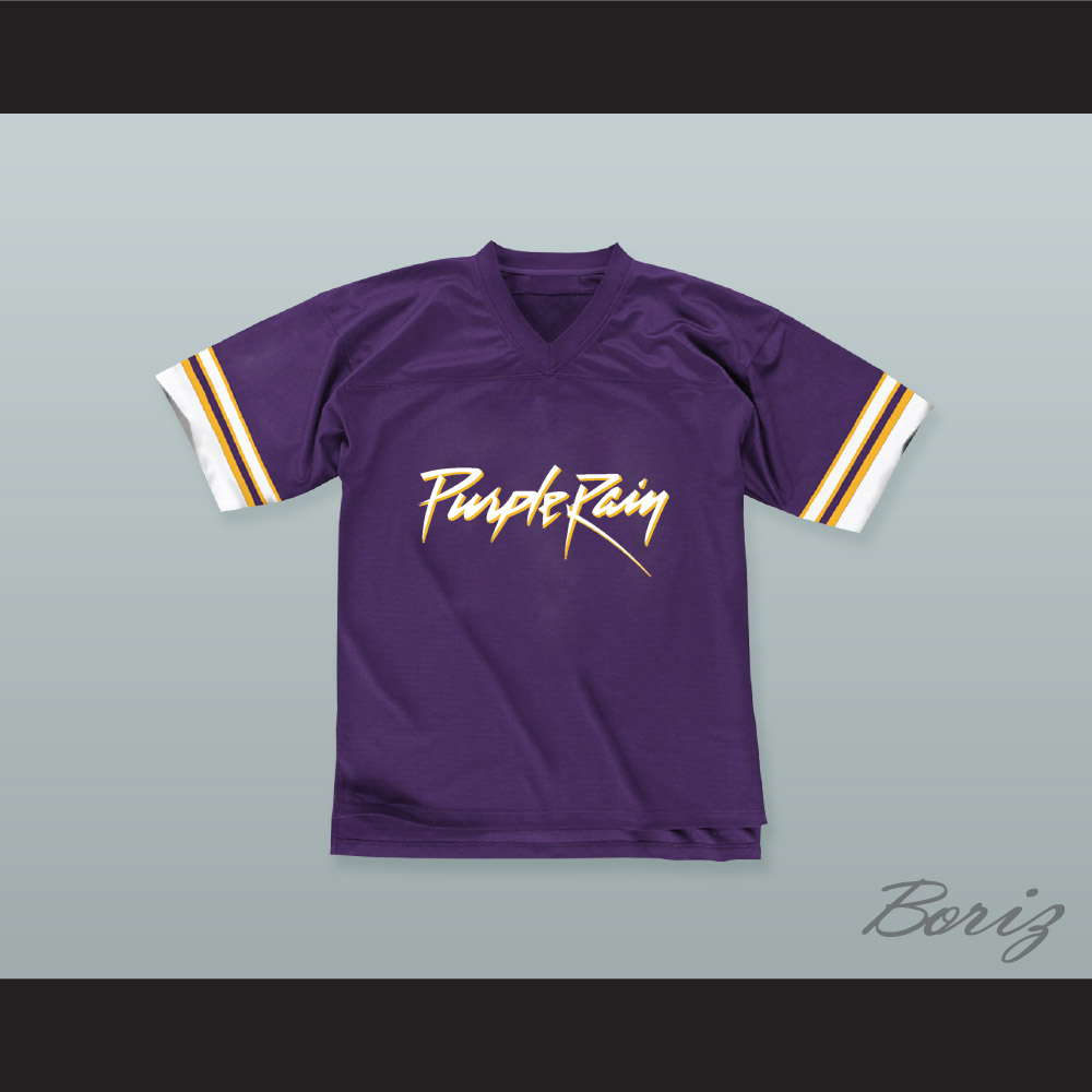 Prince Purple Rain Minnesota Retro Football Jersey — BORIZ