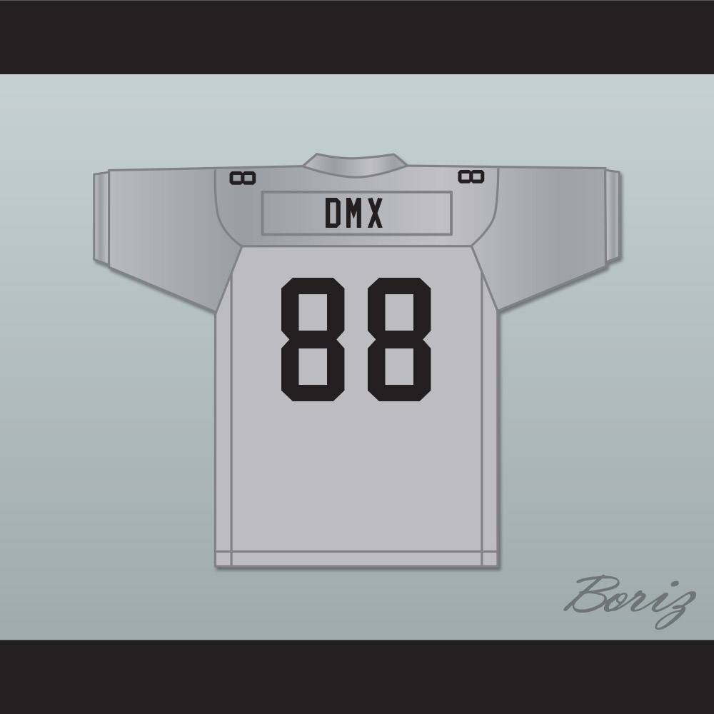 DMX Rough Ryders 88 Silver Football Jersey — BORIZ