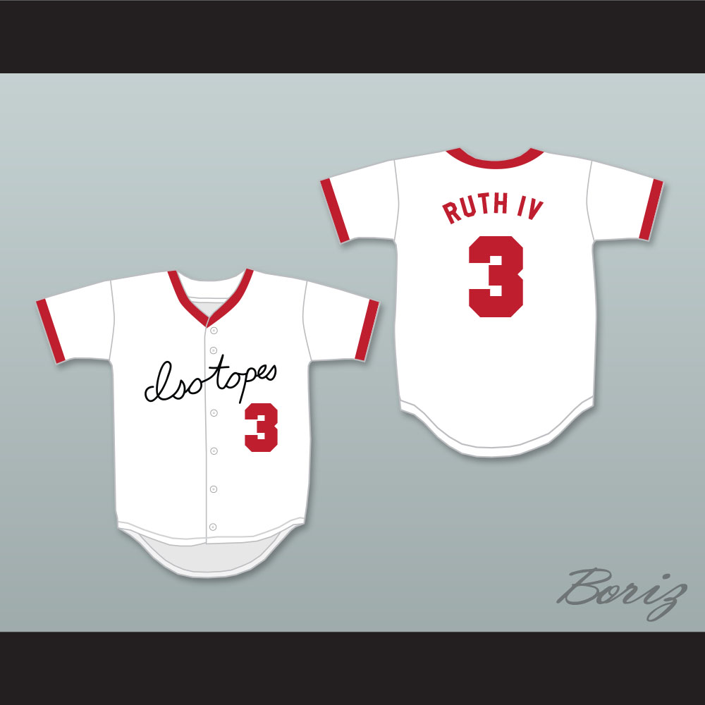 Babe Ruth IV 3 Springfield Isotopes Button Down Baseball Jersey
