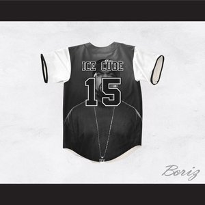 Ice Cube 15 Gray Los Angeles Baseball Jersey — BORIZ