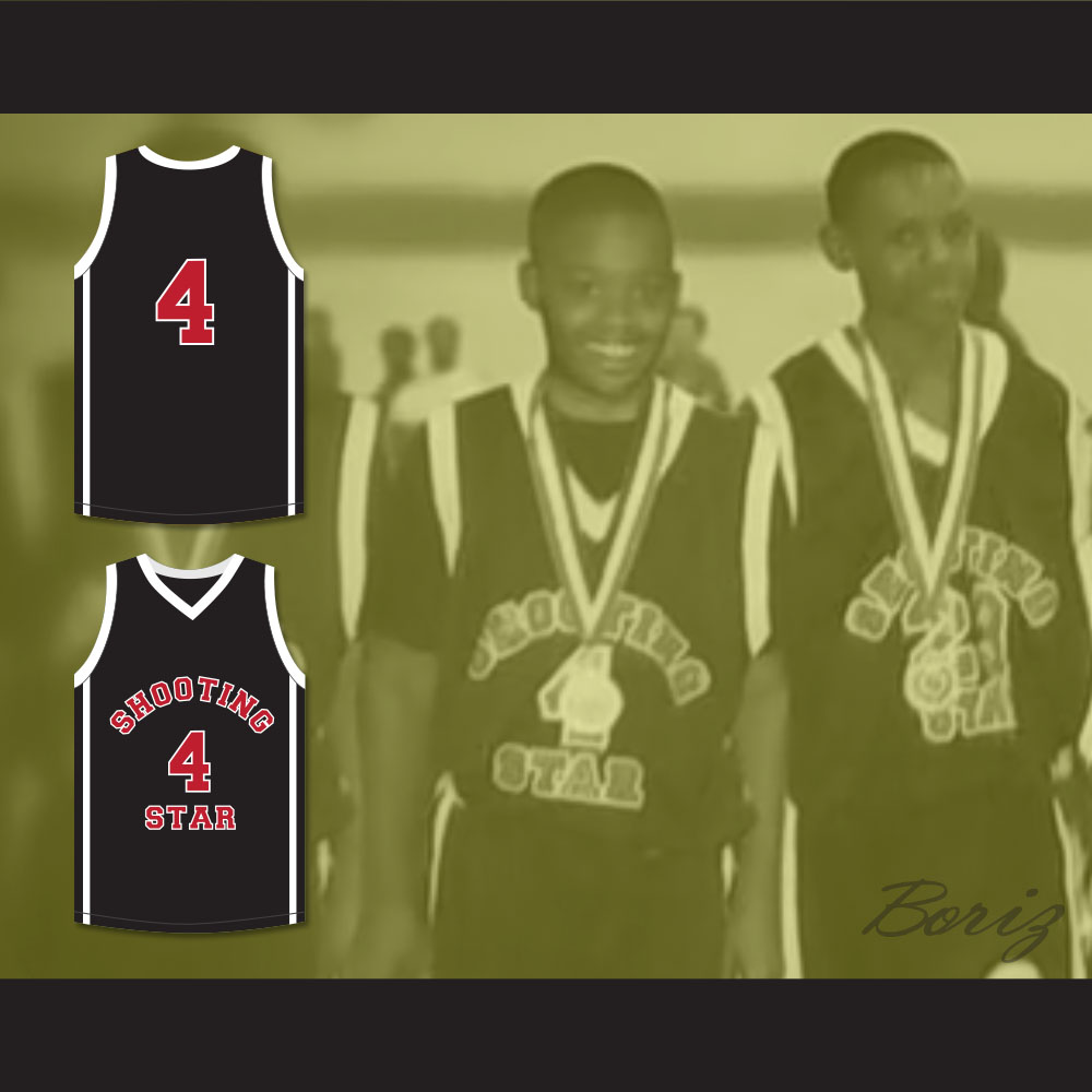 Willie McGee 4 Ohio Shooting Stars AAU Black Basketball Jersey More Than A Game — BORIZ