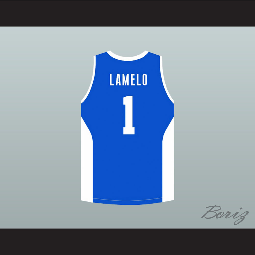 blue lamelo ball jersey