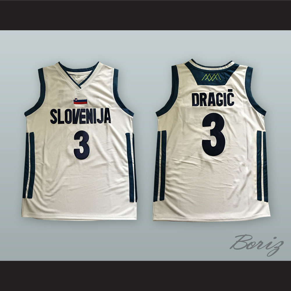 Goran Dragic Signed Slovenia National Jersey (PSA) 2018 NBA All Star P –