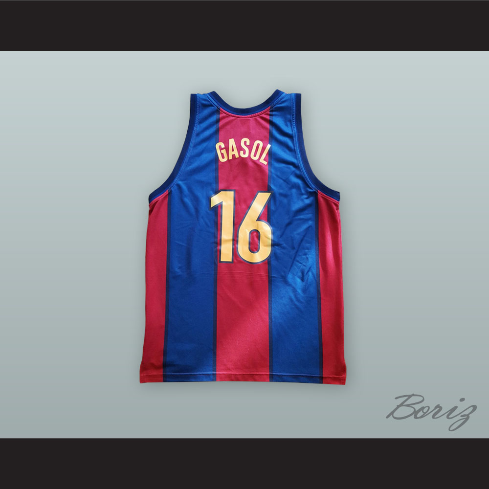 Kaal scheiden Ontwikkelen Pau Gasol 16 FC Barcelona Basketball Jersey — BORIZ