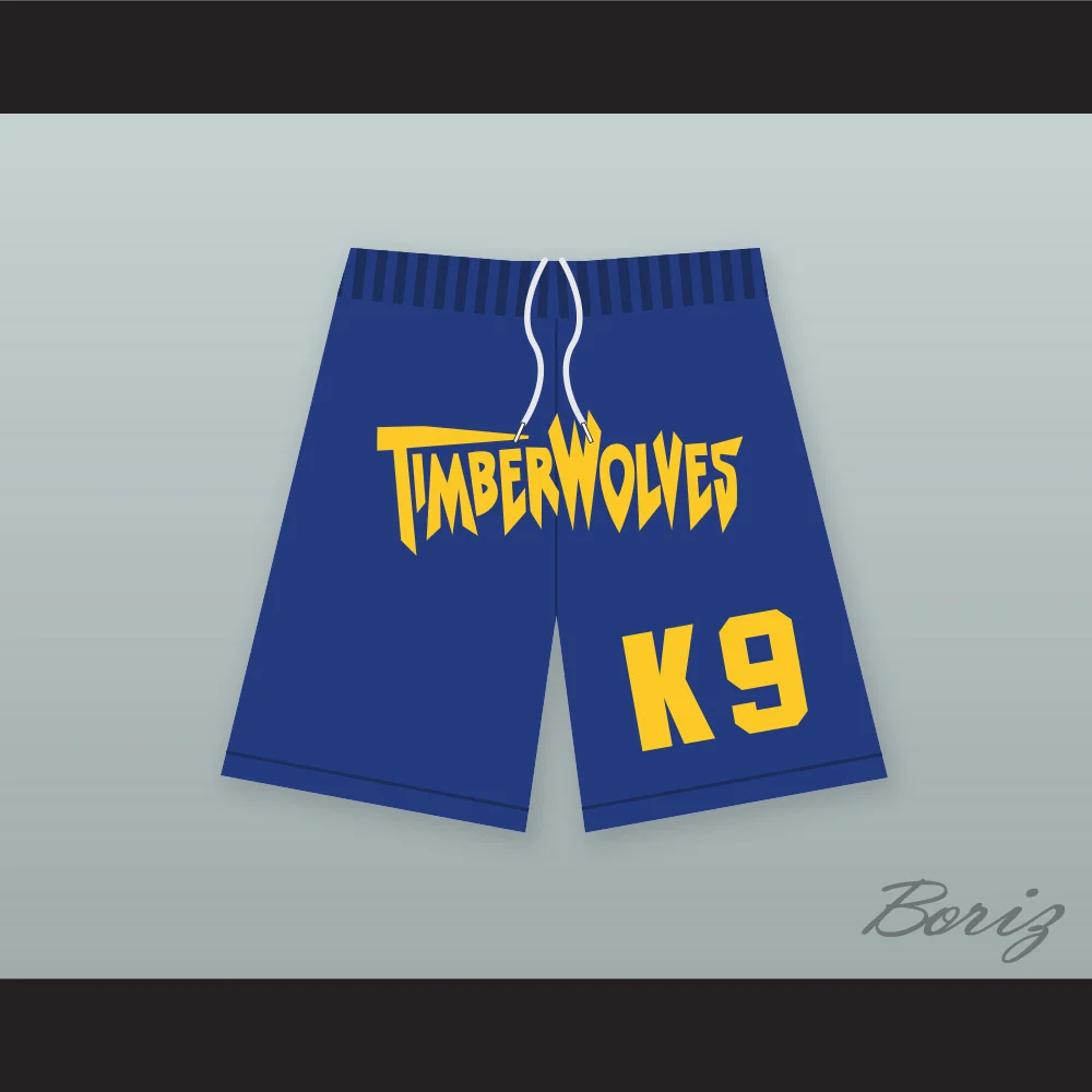 Air Bud K9 Timberwolves Blue Basketball Shorts — BORIZ