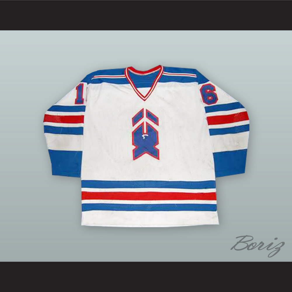 Third String Goalie: 1981-82 New Haven Nighthawks Scott Gruhl jersey