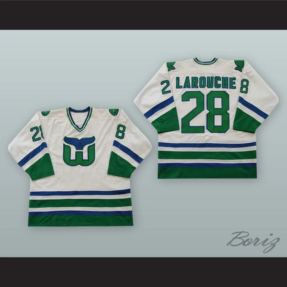 hartford whalers white jersey