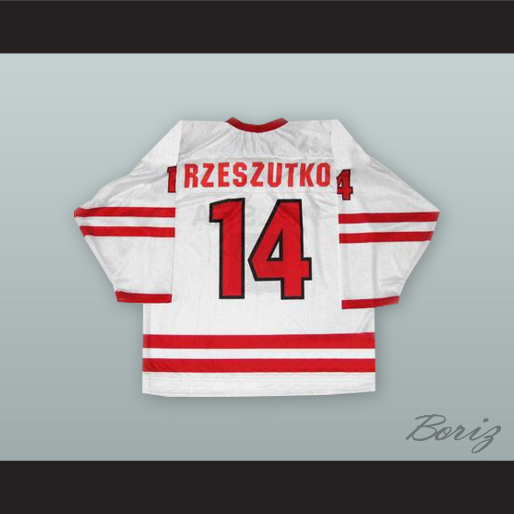 Team Poland Red Ice Hockey Jersey Custom Name and Number