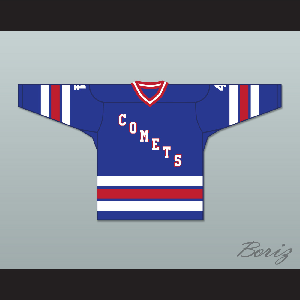 Pierre Prevost 4 Utica Comets Hockey Jersey — BORIZ