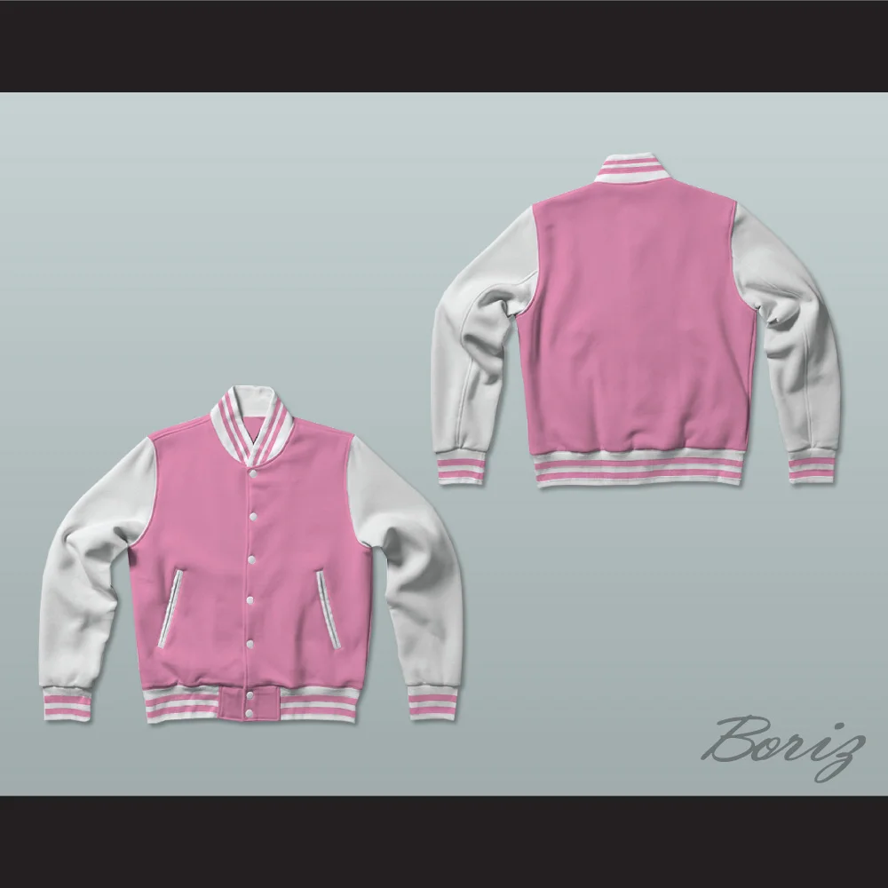 teal letterman jacket