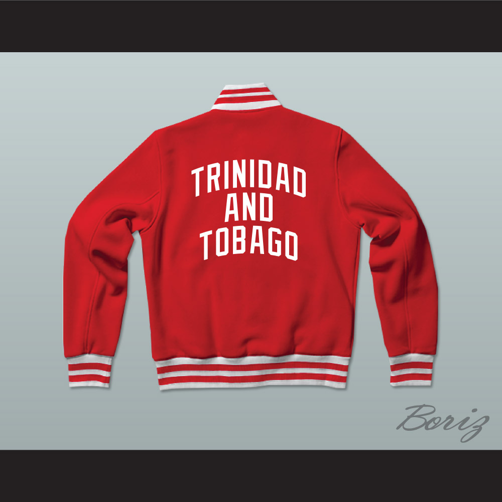 Trinidad and Tobago Varsity Letterman JacketStyle Sweatshirt — BORIZ