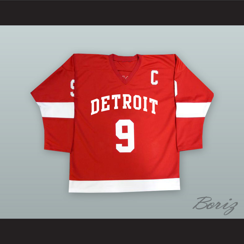 Custom Detroit Red Wings Hockey Jersey Name and Number White 1