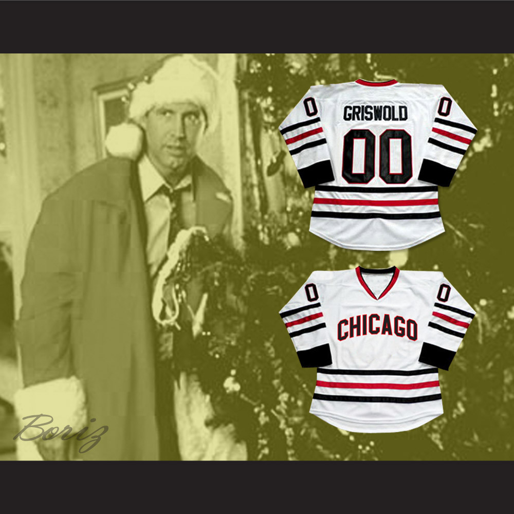 Clark Griswold 00 Chicago Alternate Hockey Jersey — BORIZ