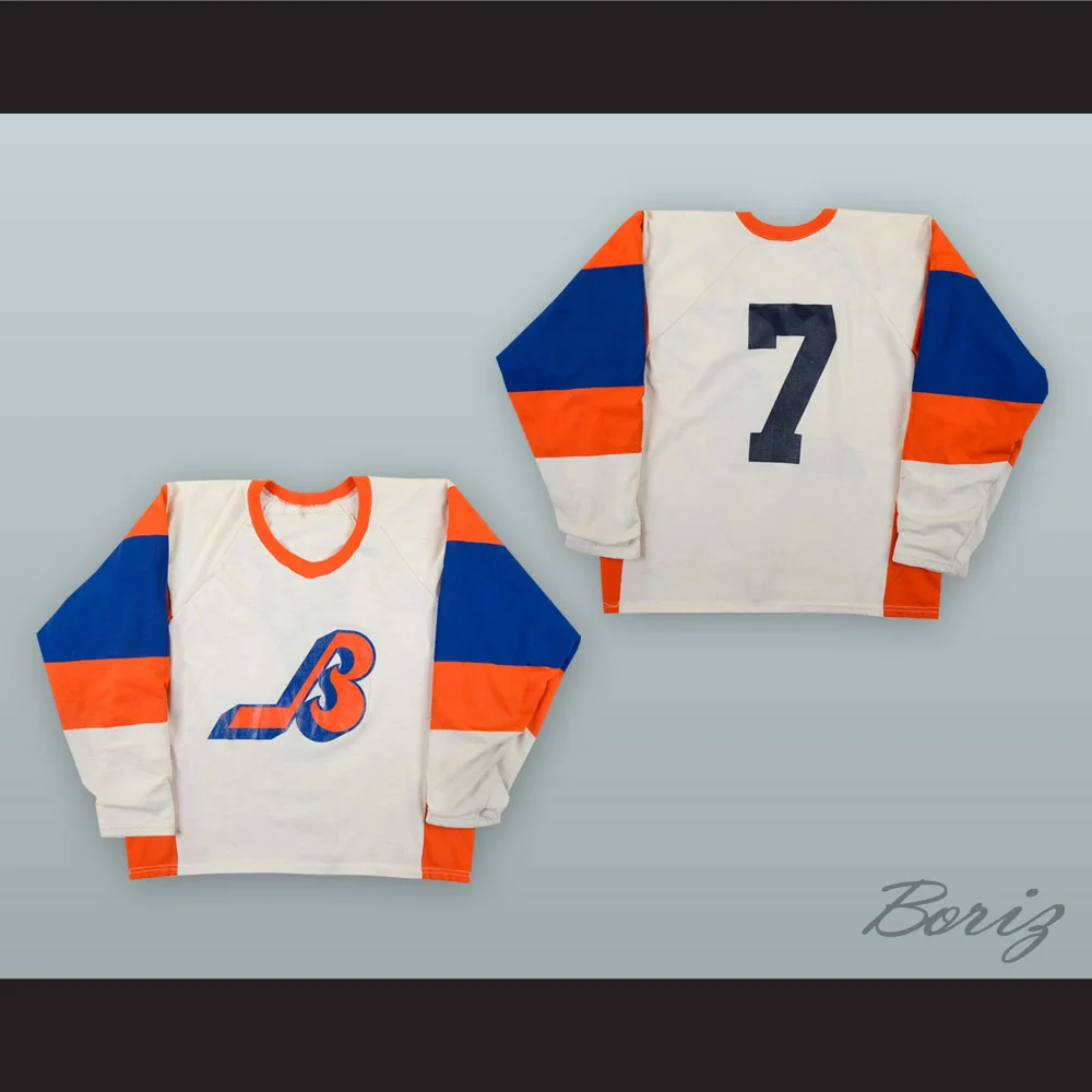 Alan Kerr 7 Seattle Breakers White Hockey Jersey — BORIZ