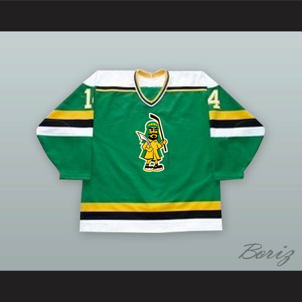 Kevin Kellett 14 Prince Albert Raiders Green Hockey Jersey — BORIZ