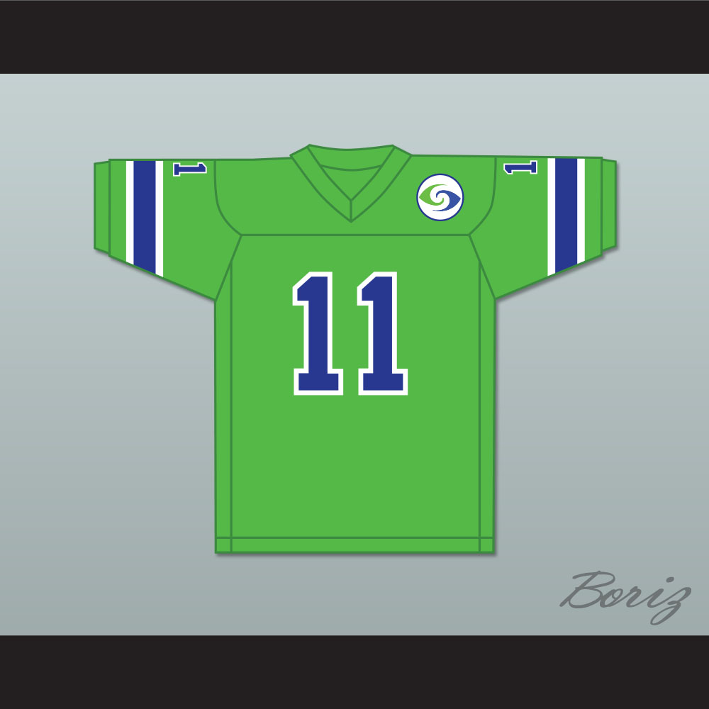 1974 WFL Pete Beathard 11 Portland Storm Road Football Jersey with ...