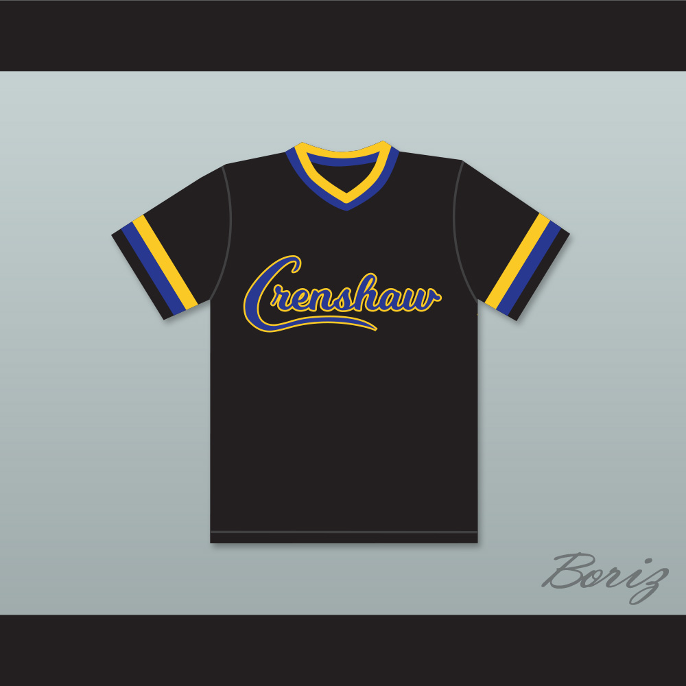 Darryl Strawberry 18 Crenshaw High School Cougars Black Baseball Jersey