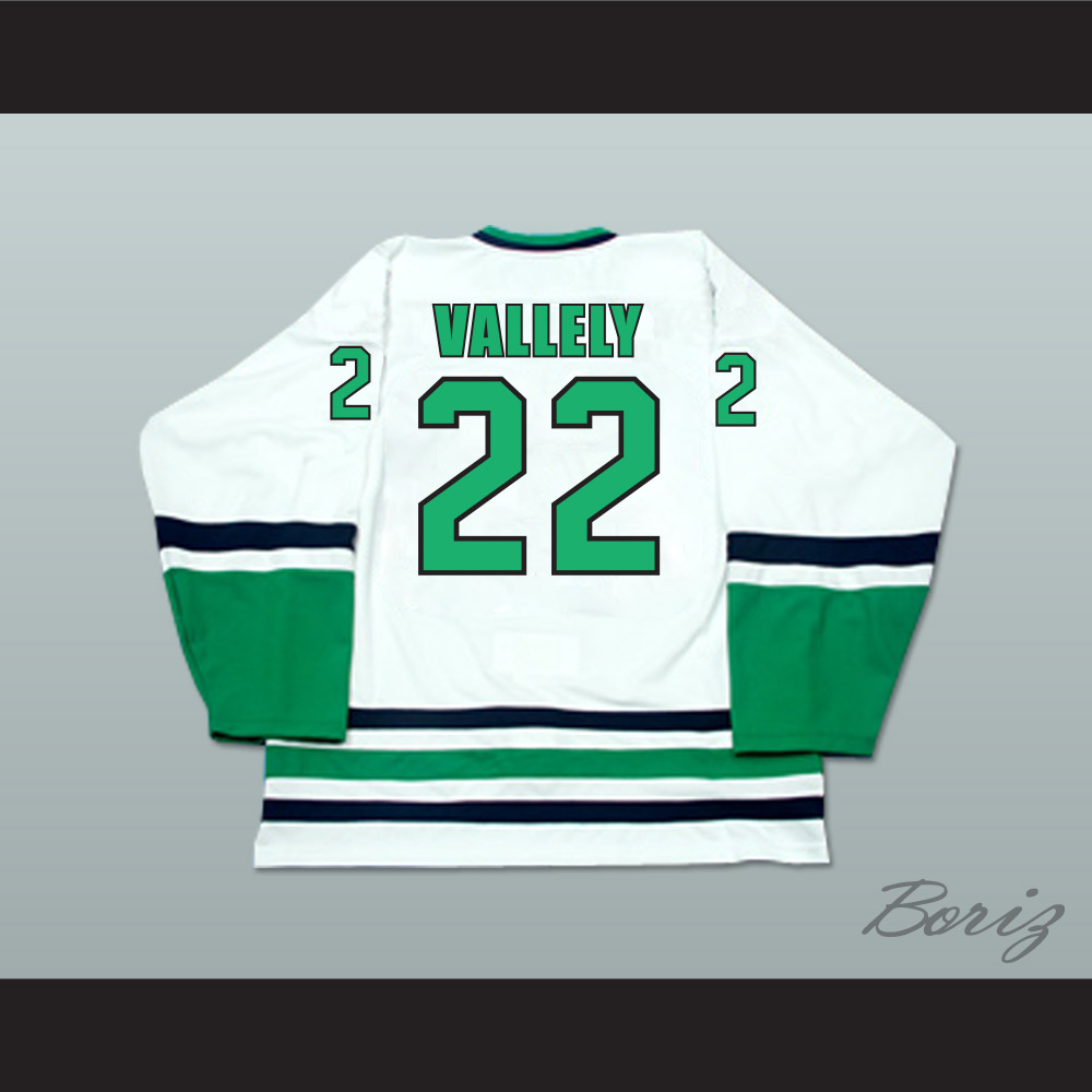 Mike Vallely 22 Danbury Whalers White Hockey Jersey — BORIZ