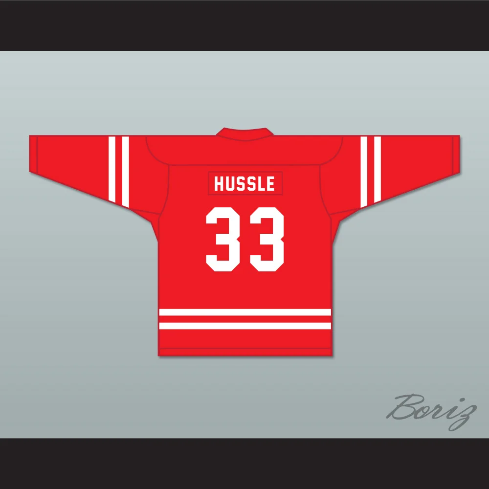Nipsey Hussle 33 Crenshaw Red Hockey Jersey — BORIZ