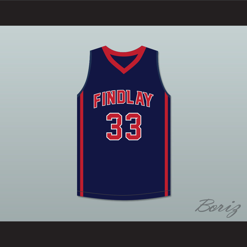 Bol Bol 33 Findlay Prep Navy Blue Basketball Jersey 2 — BORIZ