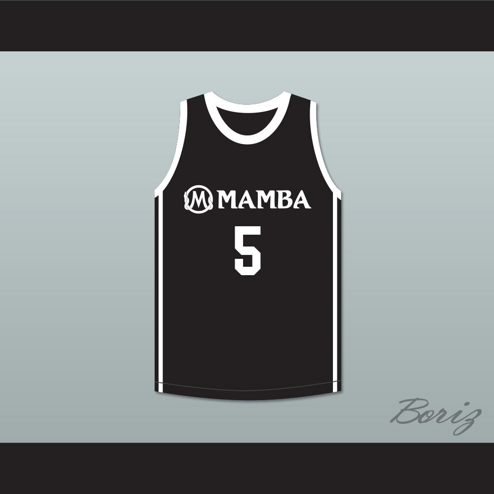 AZA Manga Ballers Basketball Jersey - Black / Red – AZA Active Wear