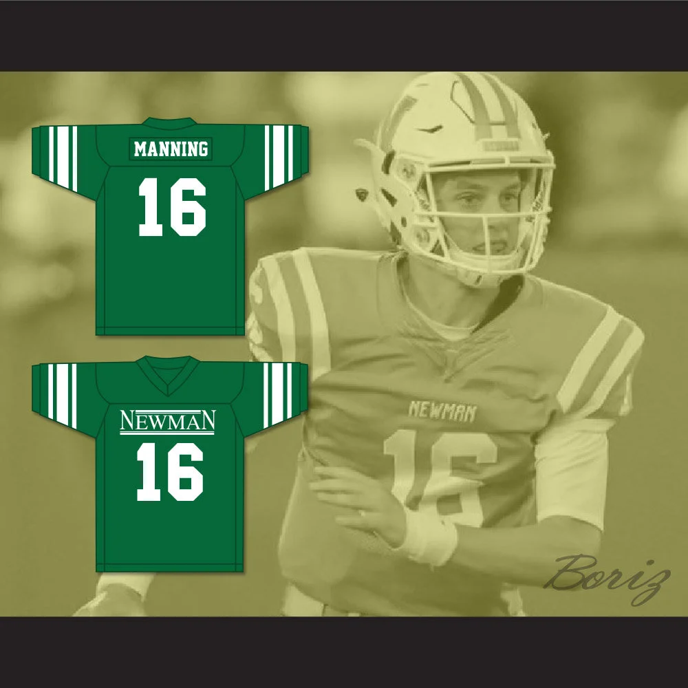 Arch Manning 16 Isidore Newman High School Dark Green Football