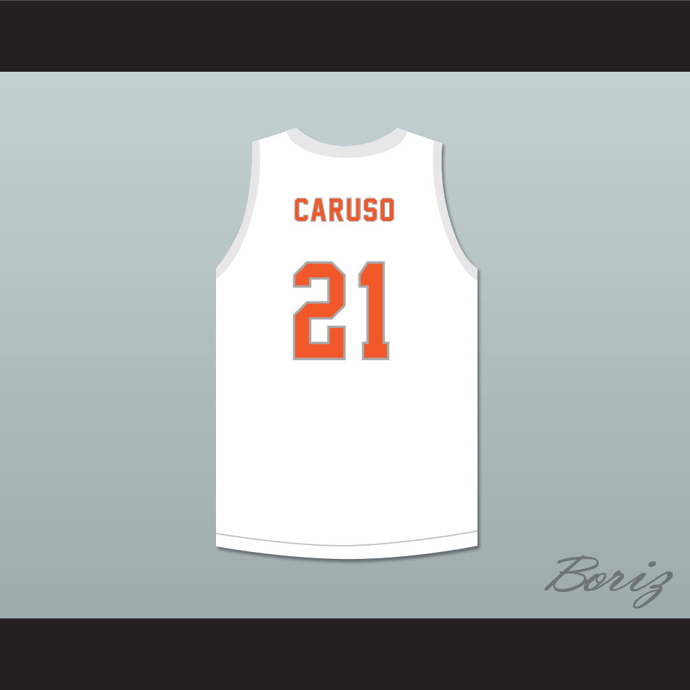 Alex Caruso 21 Texas D1 Ambassadors AAU Black Basketball Jersey 2 — BORIZ