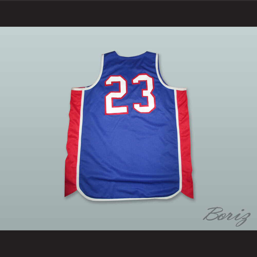 Michael Jordan 23 Baltimore Bullets Blue Basketball Jersey — BORIZ