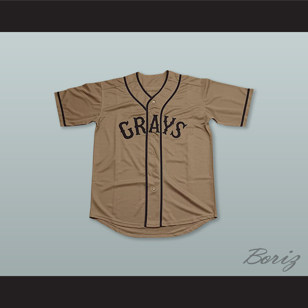 Josh Gibson 20 Homestead Grays Negro League Tan Baseball Jersey — BORIZ