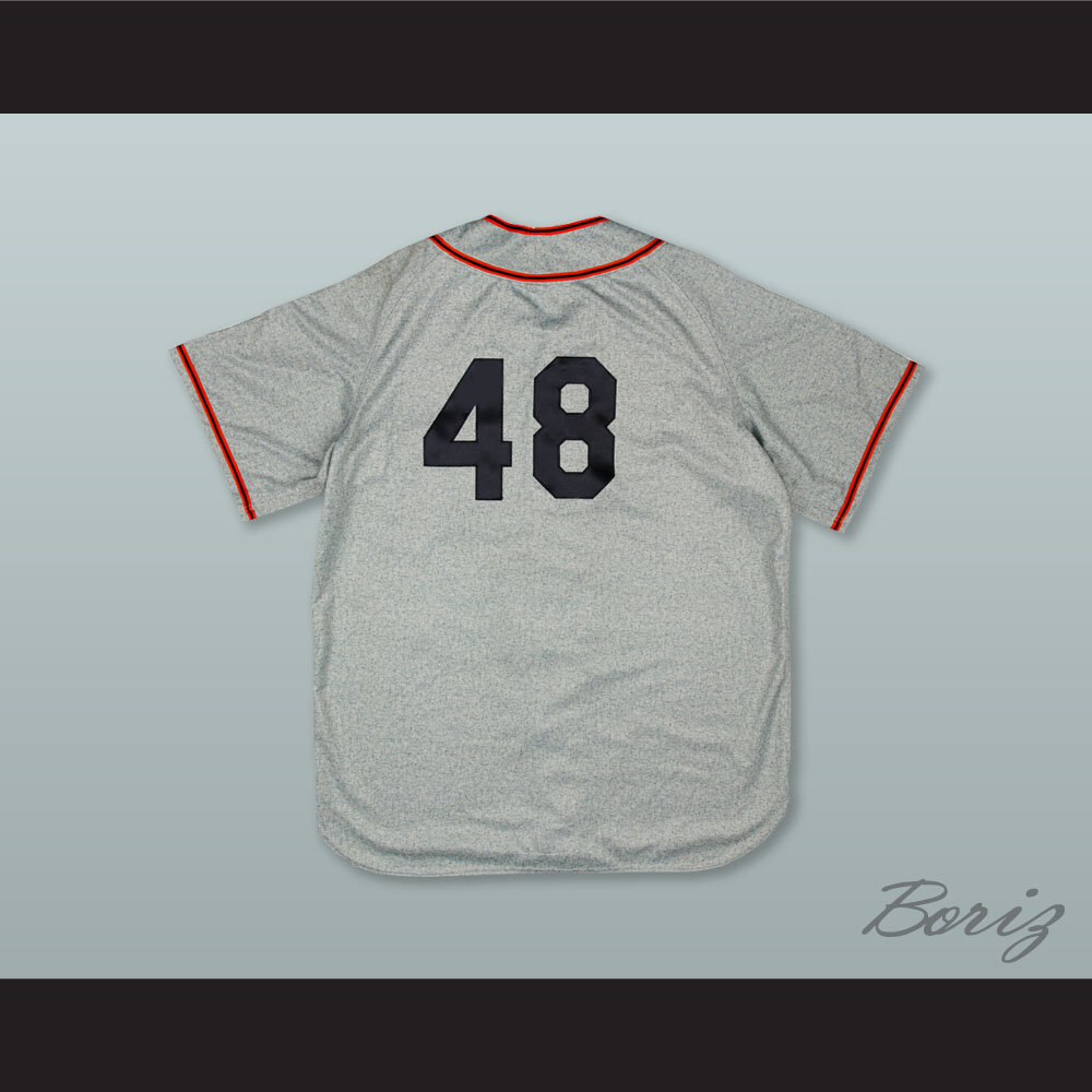 Pablo Sandoval 48 San Francisco Sea Lions Negro League Gray Baseball Jersey  — BORIZ