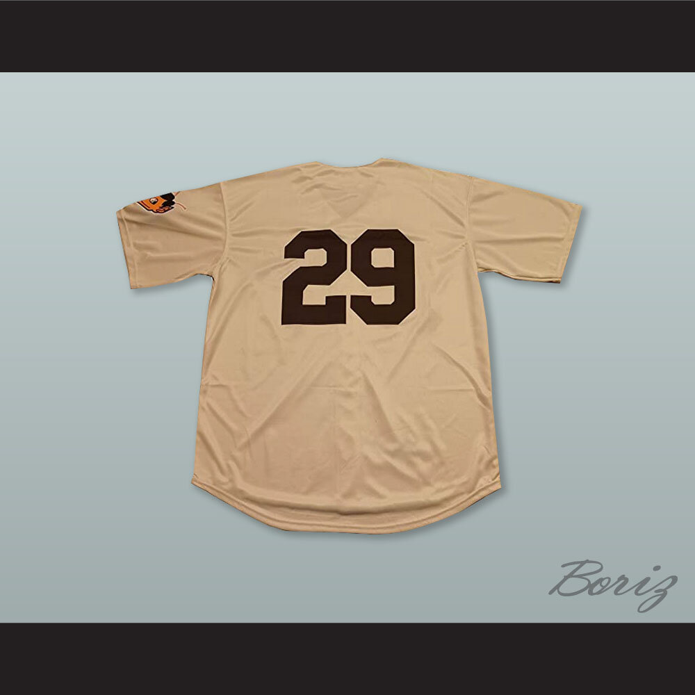 Satchel Paige 29 St. Louis Browns Gray Baseball Jersey — BORIZ