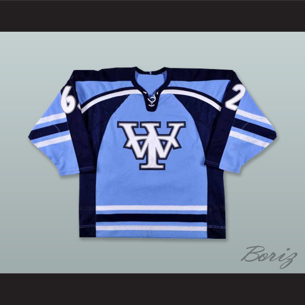 Alex Goupil 62 Wichita Thunder Light Blue Hockey Jersey — BORIZ
