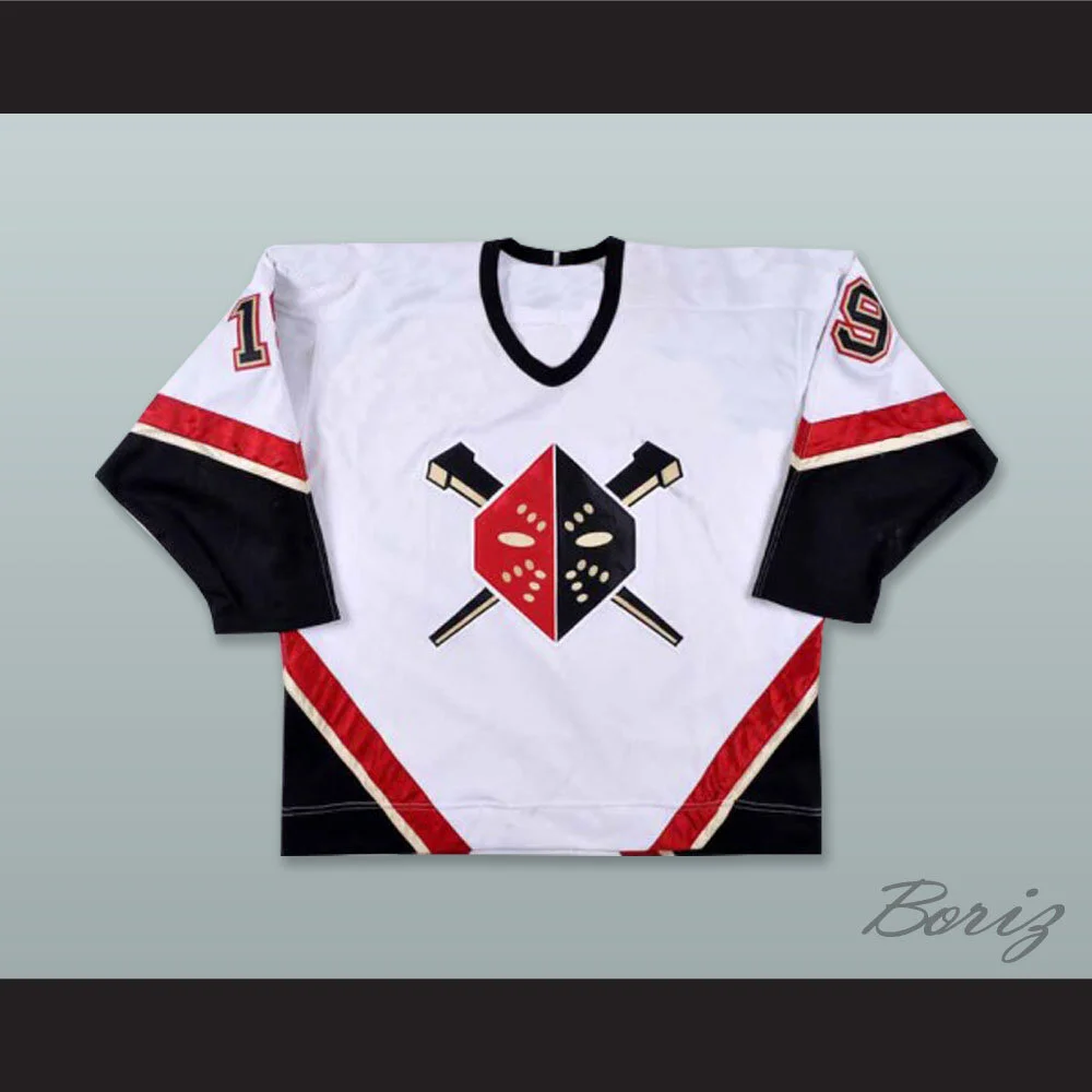 Kelly Miller 19 Wheeling Nailers White Hockey Jersey — BORIZ