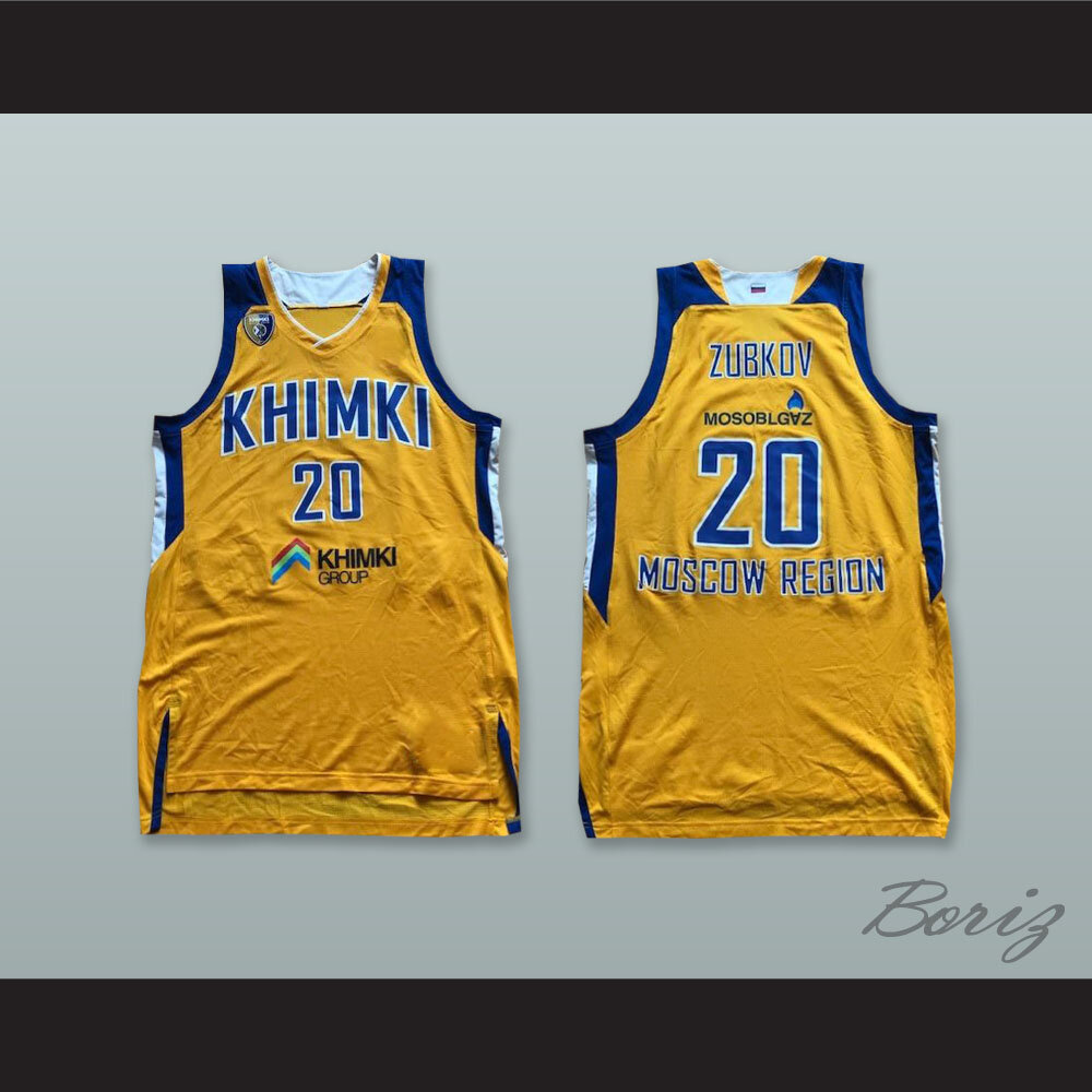 Andrey Zubkov 20 Bc Khimki Moscow Russia Yellow Basketball Jersey Boriz Stream online feeds for free. boriz