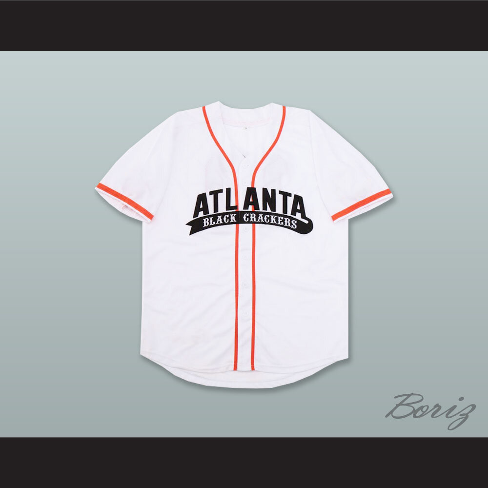 Atlanta Black Crackers 10 White Baseball Jersey — BORIZ