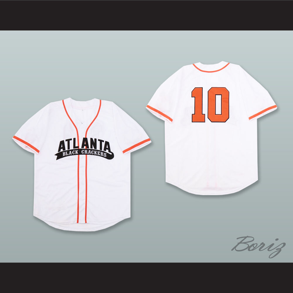 1919-1939 Atlanta Black Crackers Number 10 Baseball Jersey