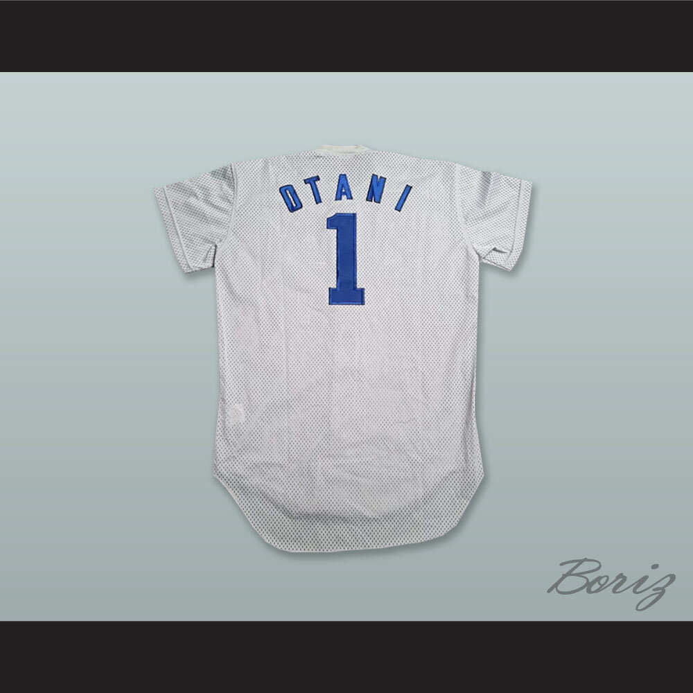 Otani 1 Bombers Japan Gray Baseball Jersey — BORIZ