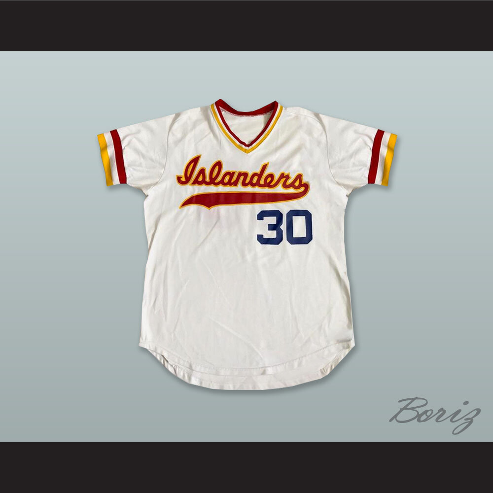 Hediberto Vargas 30 Hawaii Islanders White Baseball Jersey — BORIZ