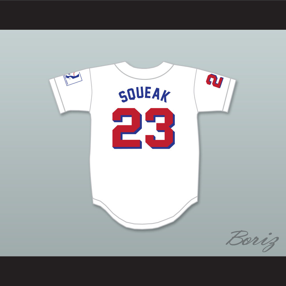 Beundringsværdig diskret Moderne Kenny 'Squeak' Scolari 23 Milwaukee Beers BASEketball White Baseball Jersey  — BORIZ