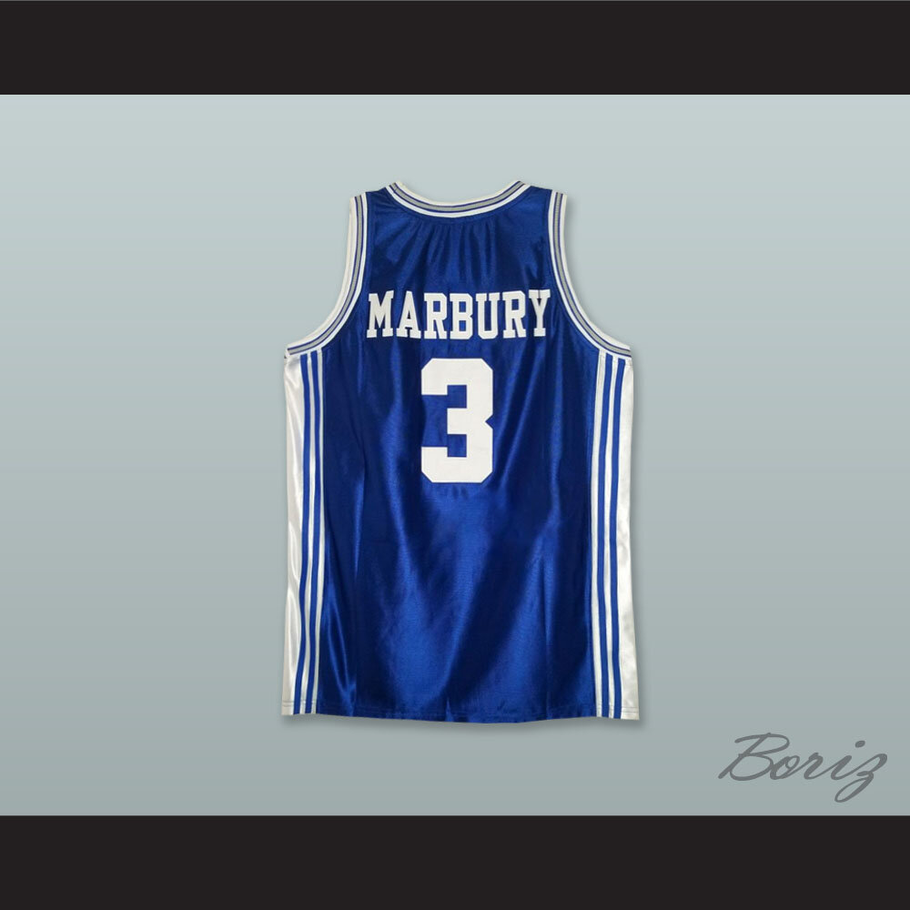 Stephon Marbury High School Basketball Jersey Lincoln 