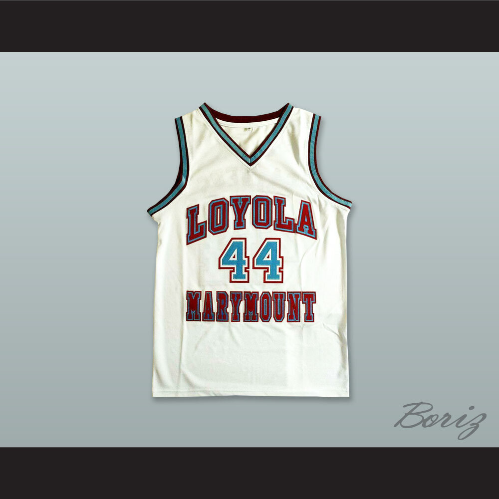 Hank Gathers 44 Loyola Marymount Lions White Basketball Jersey — BORIZ