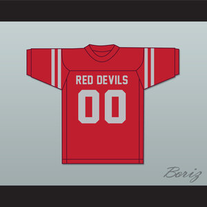 Jack Lambert 00 Crestwood High School Red Devils Red Football Jersey 2 —  BORIZ