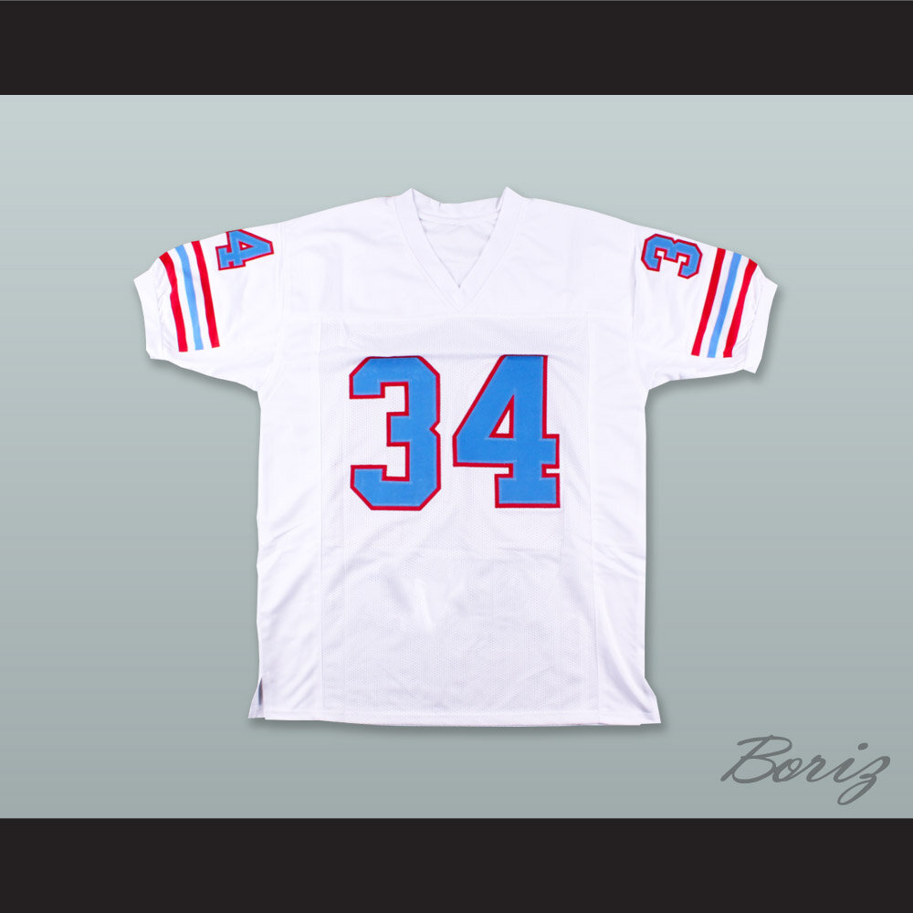 Earl Campbell Houston Oilers Abstract Art 34 Kids T-Shirt