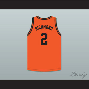 Mitch Richmond 2 Boyd H. Anderson High School Cobras White Basketball Jersey  — BORIZ