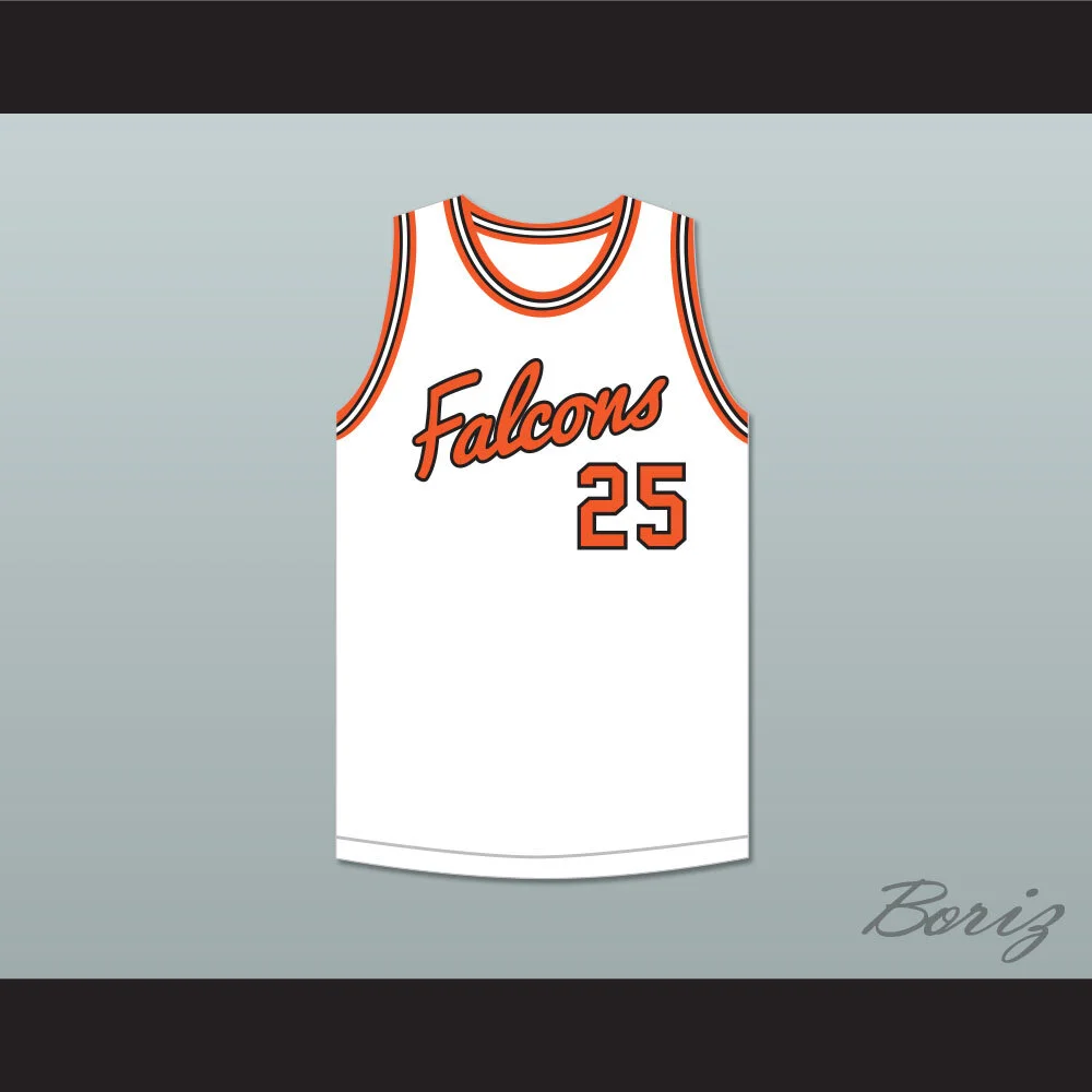 Paul Westphal 25 Aviation High School Falcons White Basketball