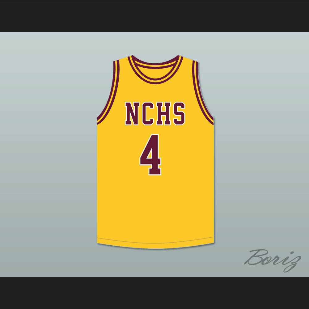 Joe Dumars 4 Natchitoches Central High School Chiefs Yellow Gold Basketball  Jersey 2 — BORIZ